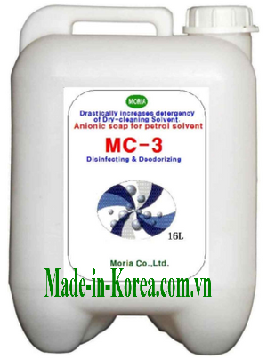 Bán hóa chất Hàn Quốc giặt tẩy vết bẩn trong giặt khô MC-3